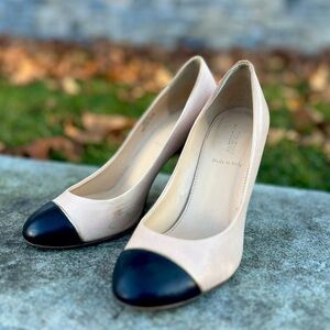 JCrew Women’s Two Tone Block Heel Size 7.5 - Lightly Worn